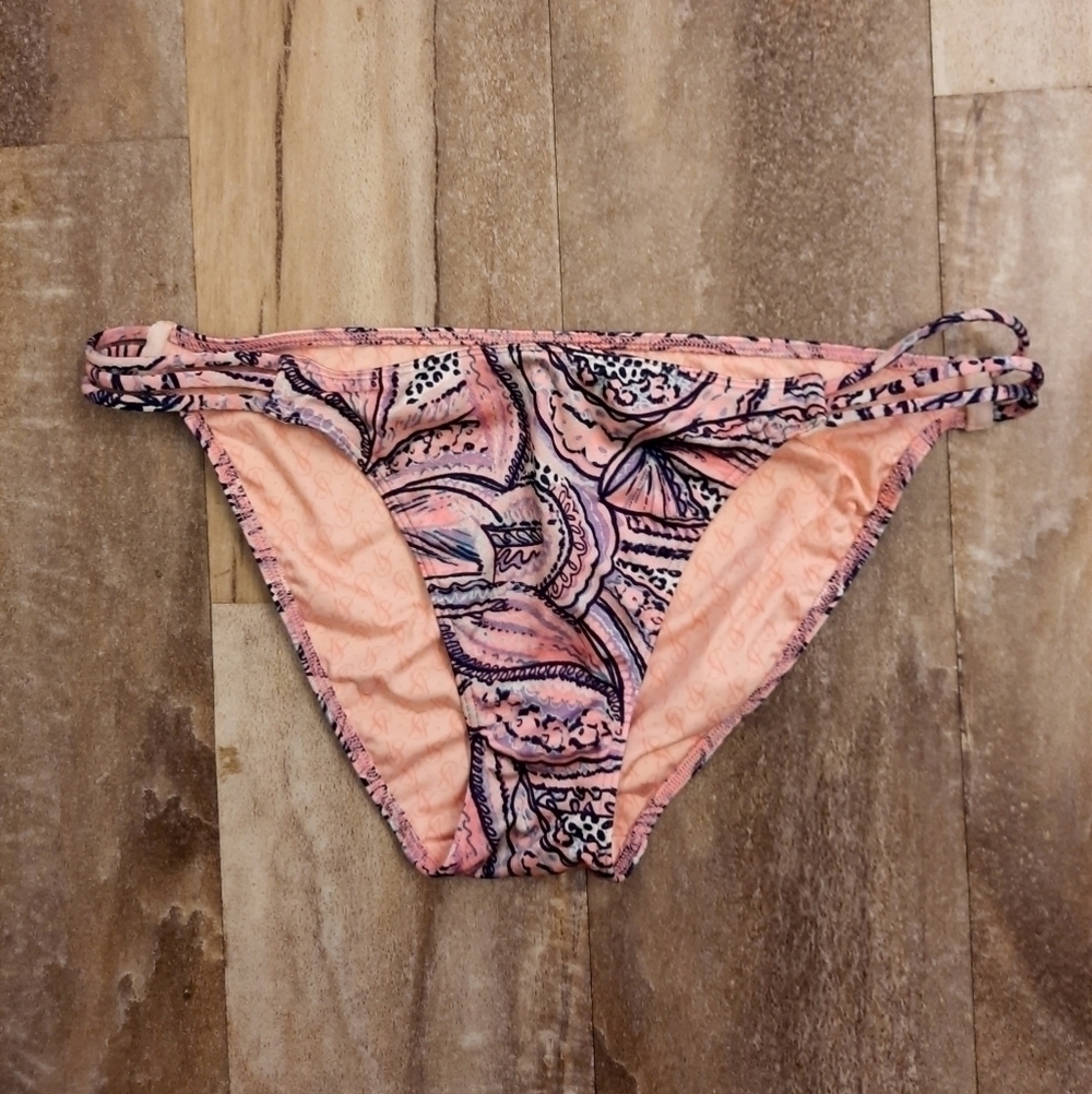 Victoria's Secret Colorful Bikini Bottom L